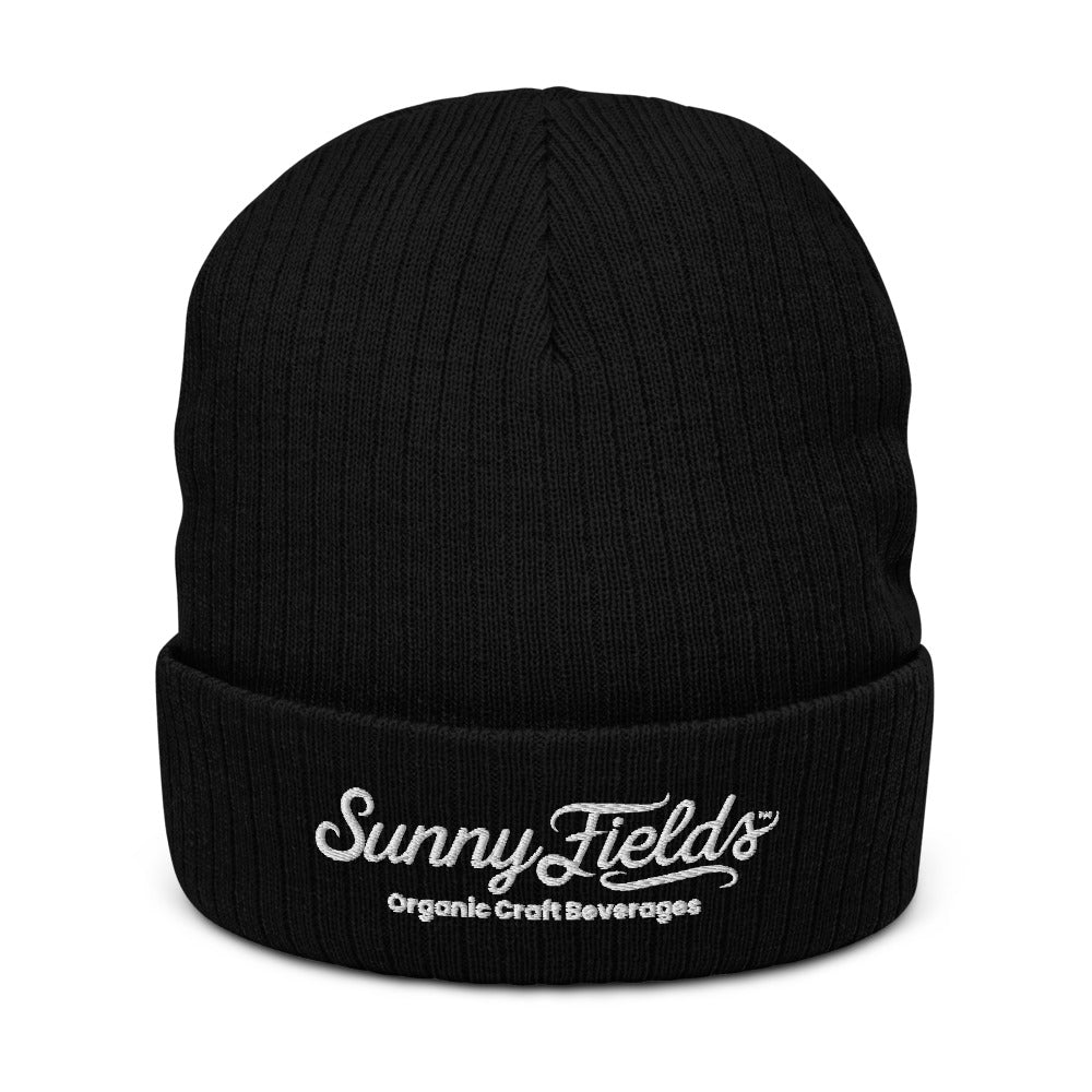 Recycled cuffed beanie