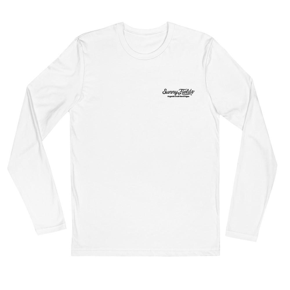 Long Sleeve Fitted Crew